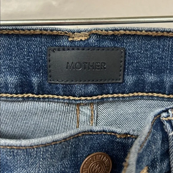 MOTHER Blue Women's Jeans - Picture 8 of 11